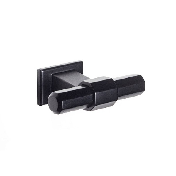 BLOOMFIELD HEXAGONAL T KNOB Cupboard Handle - 68mm long - 4 finishes (PWS H995.68)